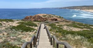 Access to Bordeira Beach in Carrapateira